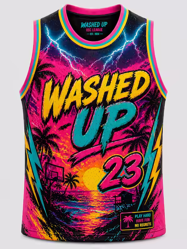 Custom sports jerseys by Evergreen Merch