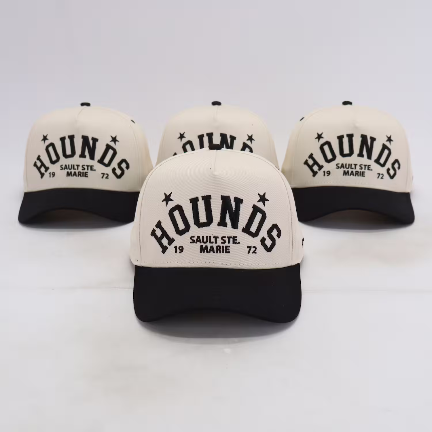 Soo Greyhounds hats by Evergreen Merch